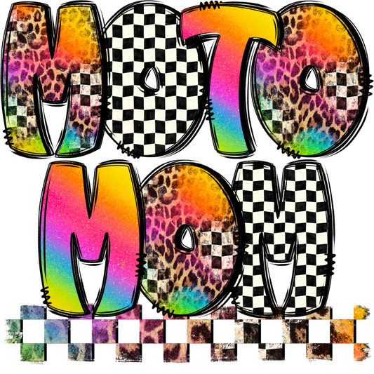 Moto Mom DTF Transfer