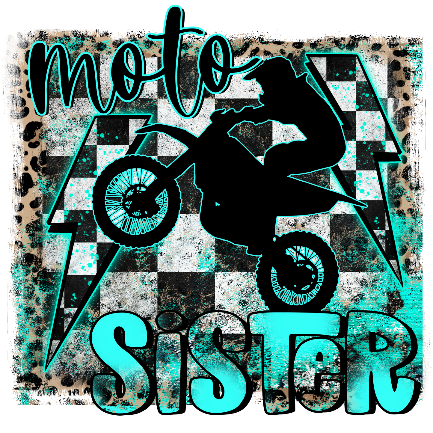 Moto Sister DTF Transfer