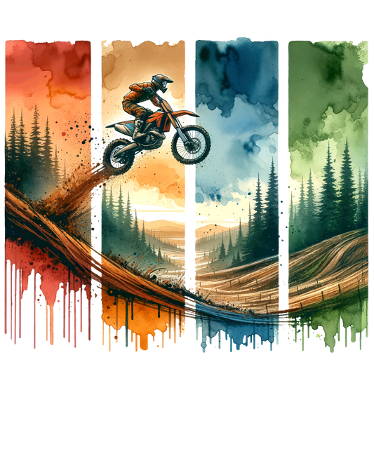 Dirtbike Scene DTF Transfer