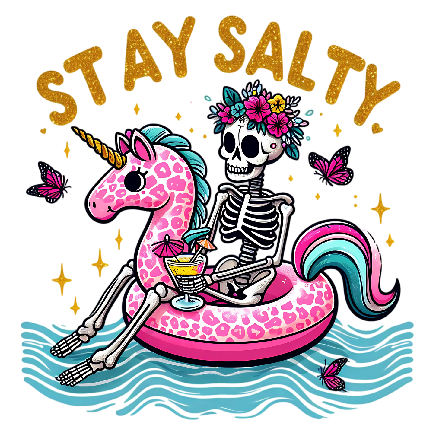 Stay Salty DTF Transfer