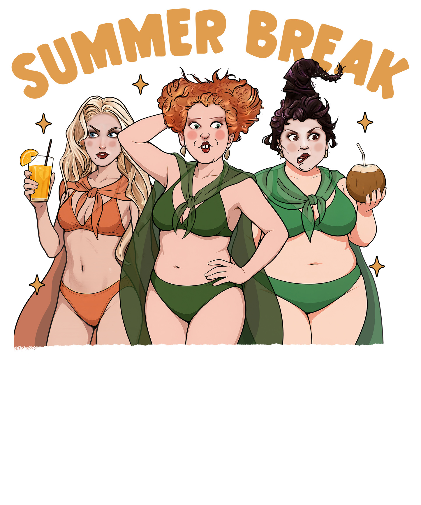Summer Break DTF Transfer