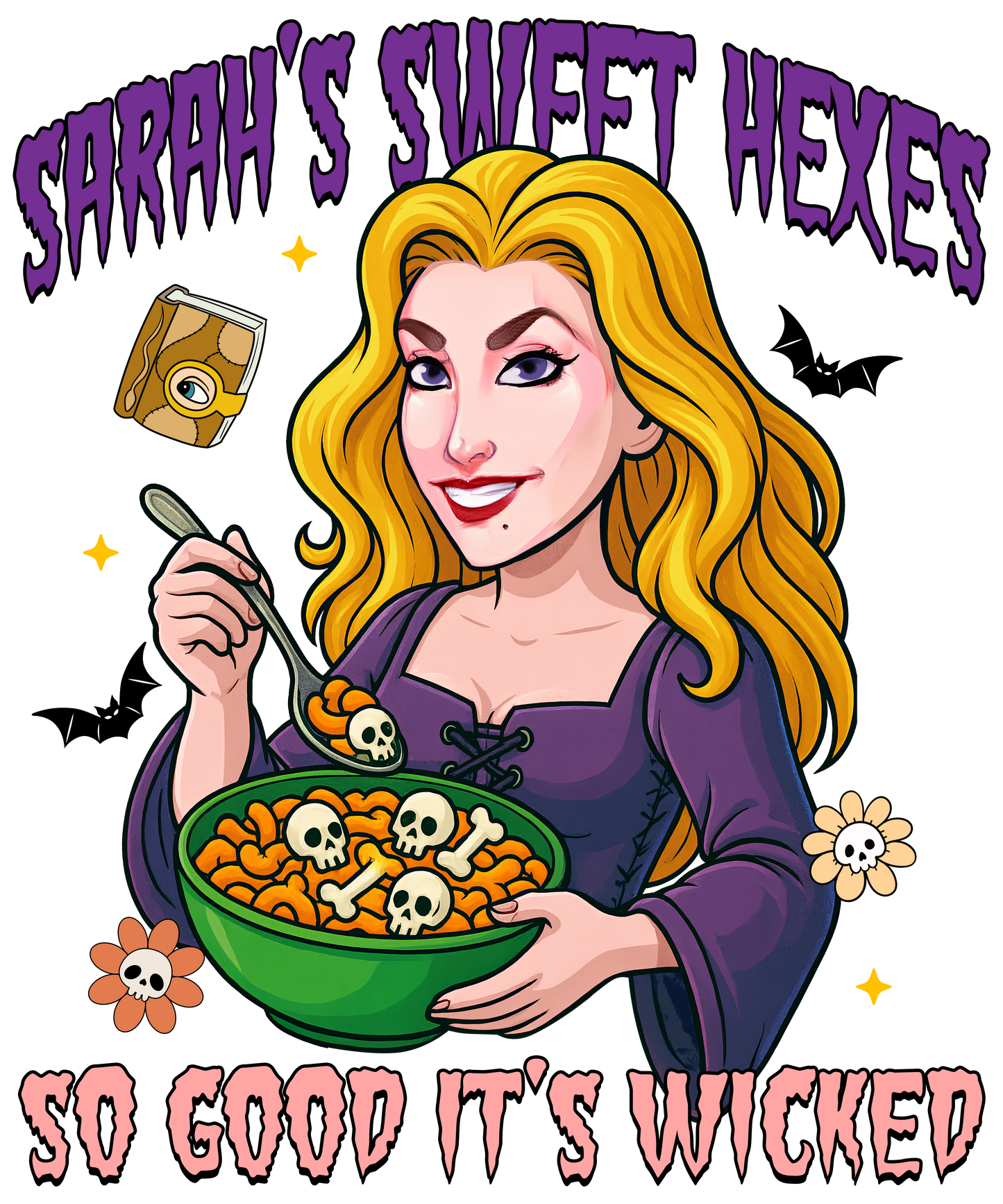 Sarah's Sweet Hexes DTF Transfer