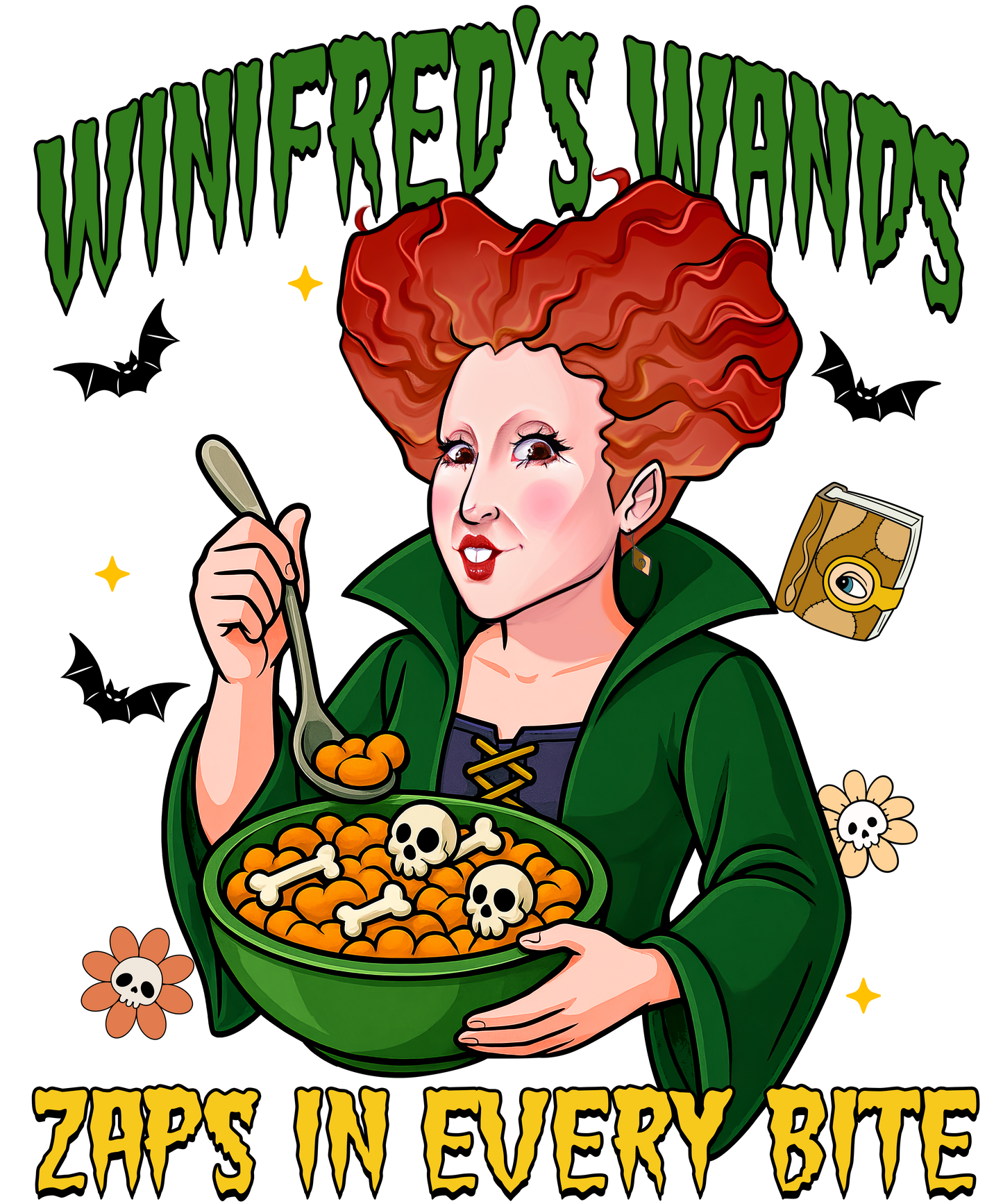 Winifred's wands DTF Transfer