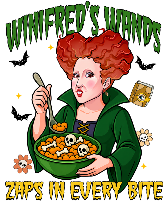 Winifred's wands DTF Transfer