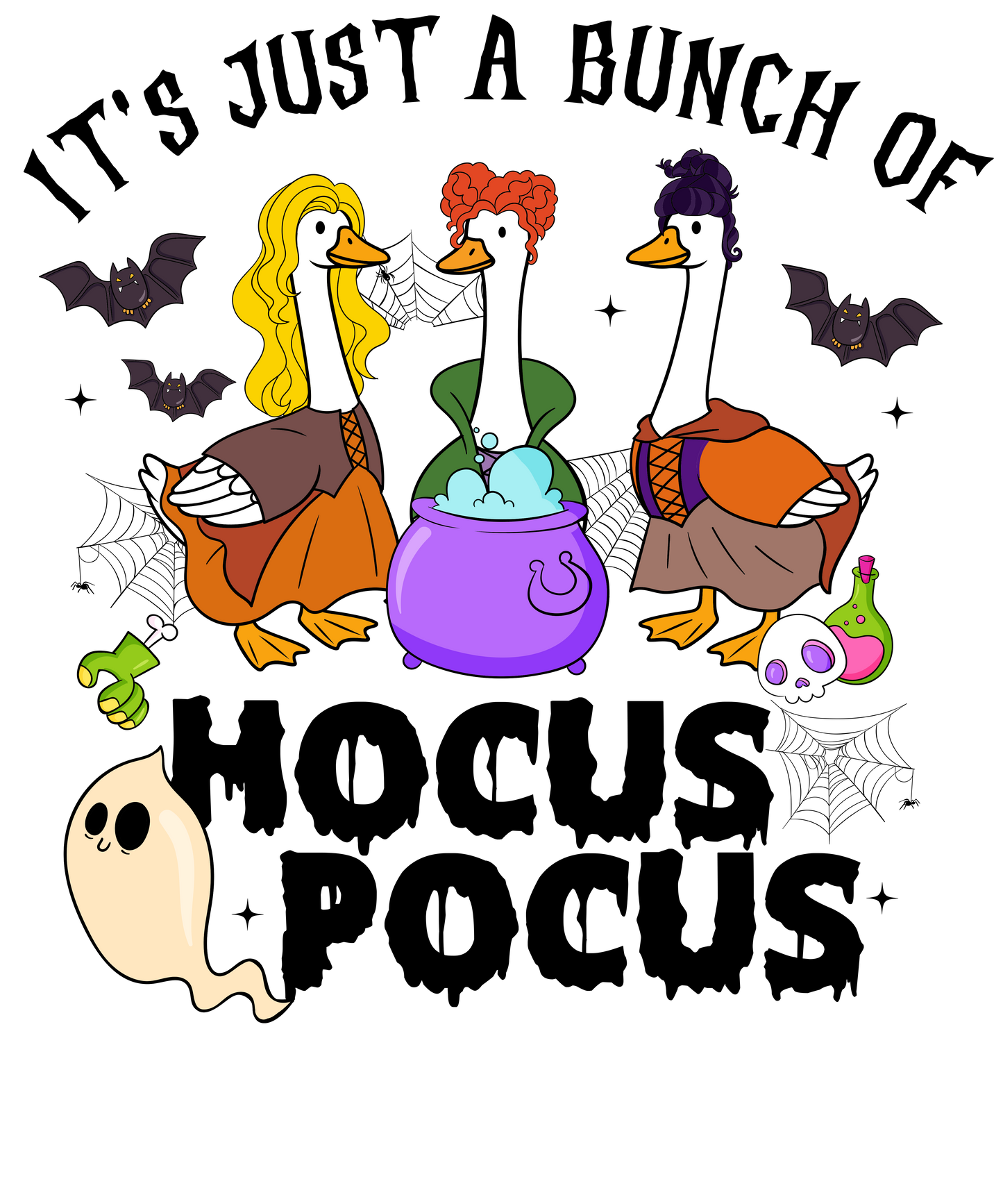 Goose Hocus Pocus DTF Transfer