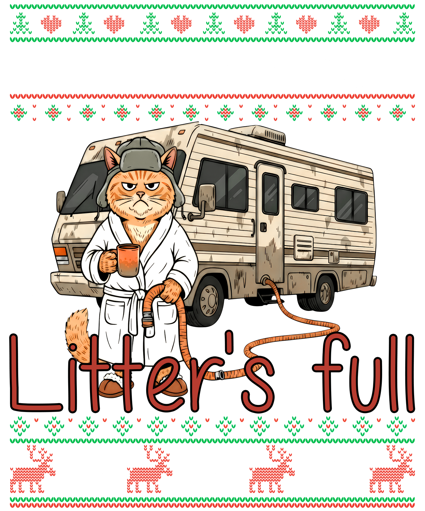 Litters Full DTF Transfer
