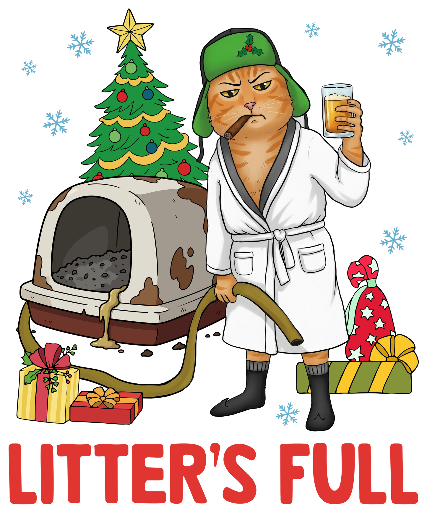 Litters Full DTF Transfer