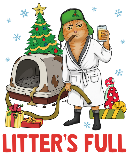 Litters Full DTF Transfer