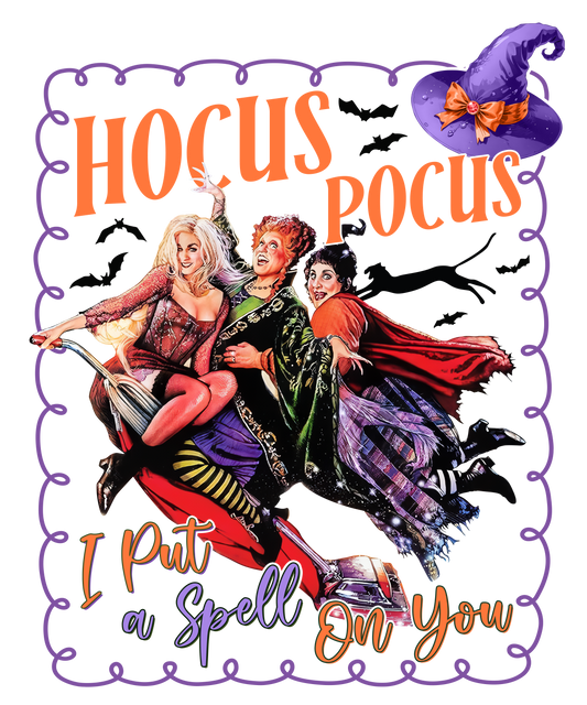 I put a spell on you DTF Transfer
