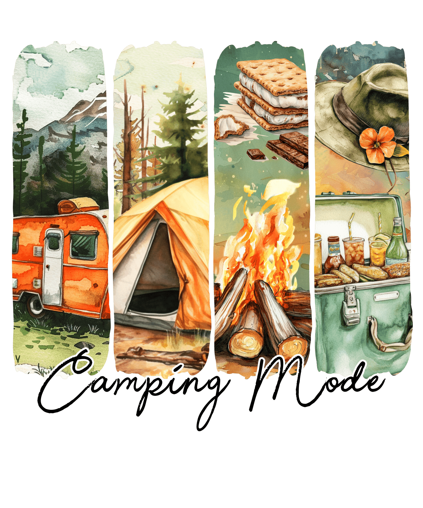 Camping Mode DTF Transfer