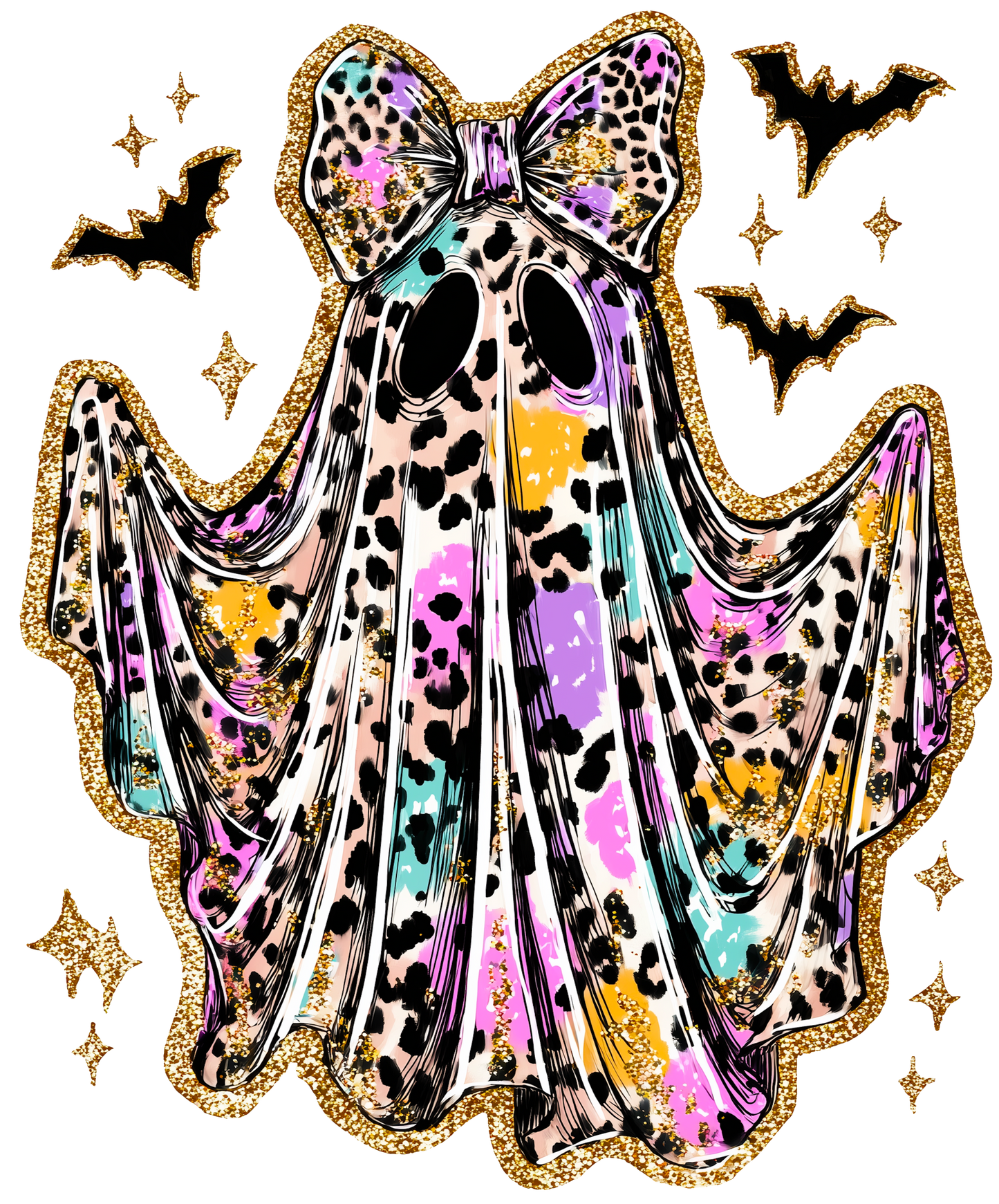 Cheetah Ghost DTF Transfers