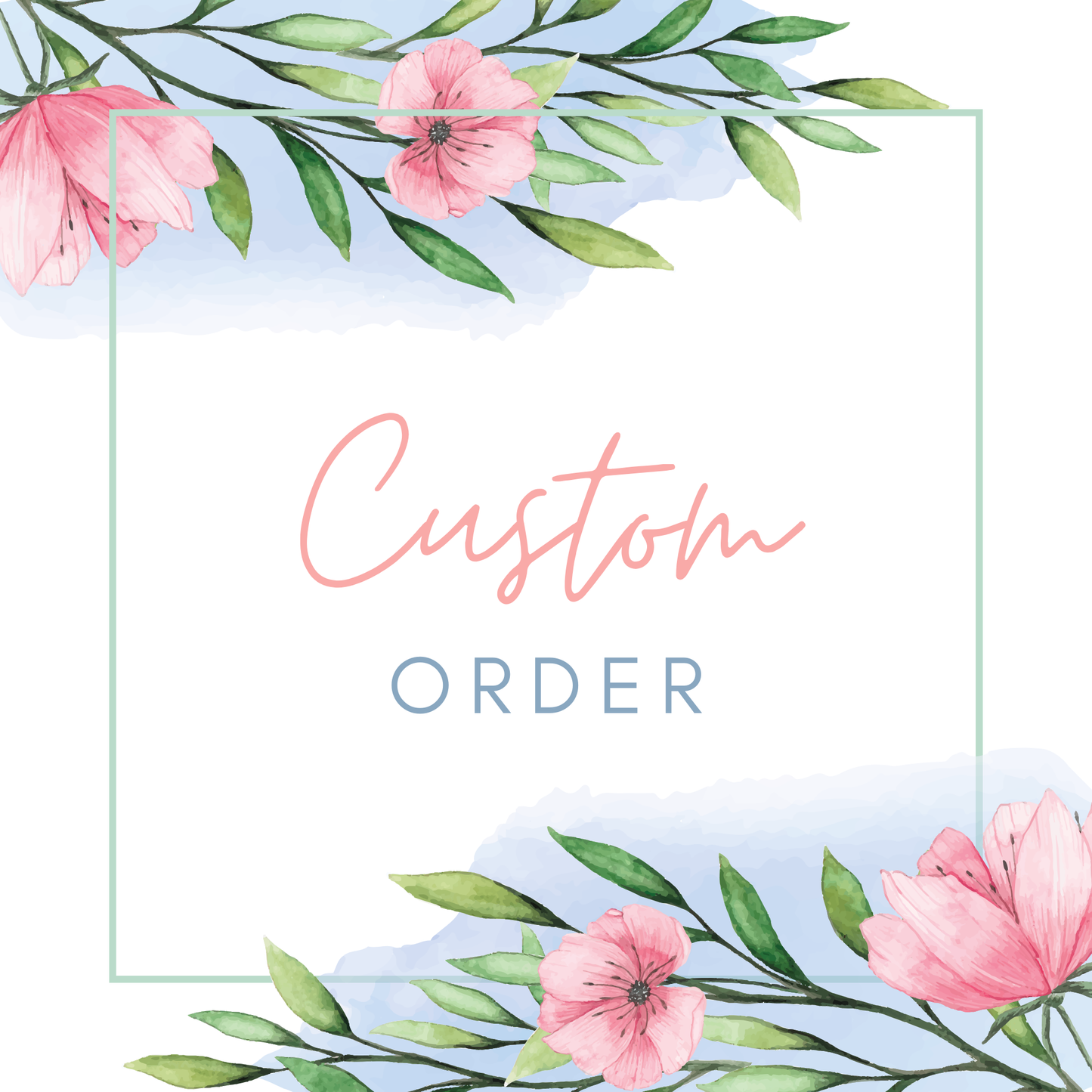 CUSTOM TRANSFER ORDERS!