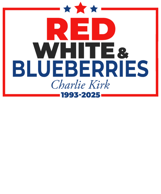 Red, White, Blueberries DTF Transfer