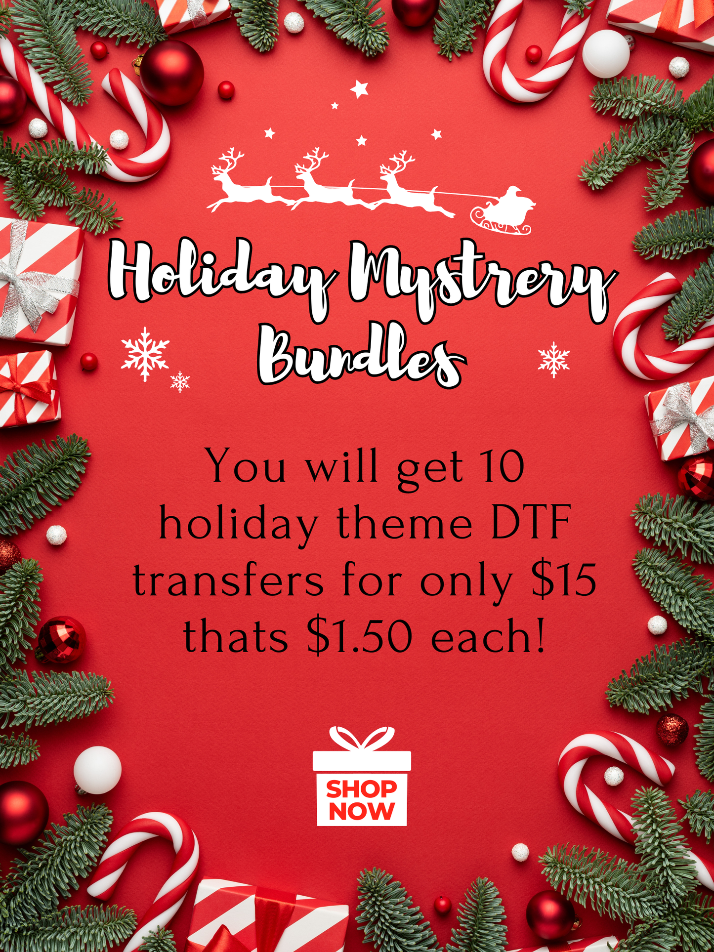 Holiday DTF Mystery Bundle