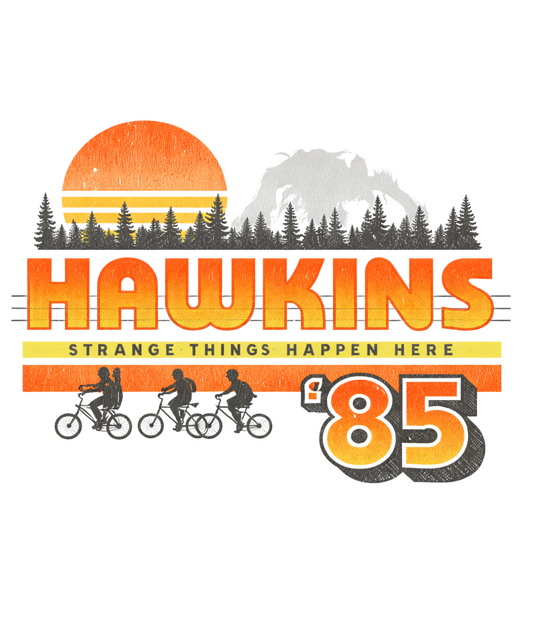 Hawkins '85 DTF Transfer