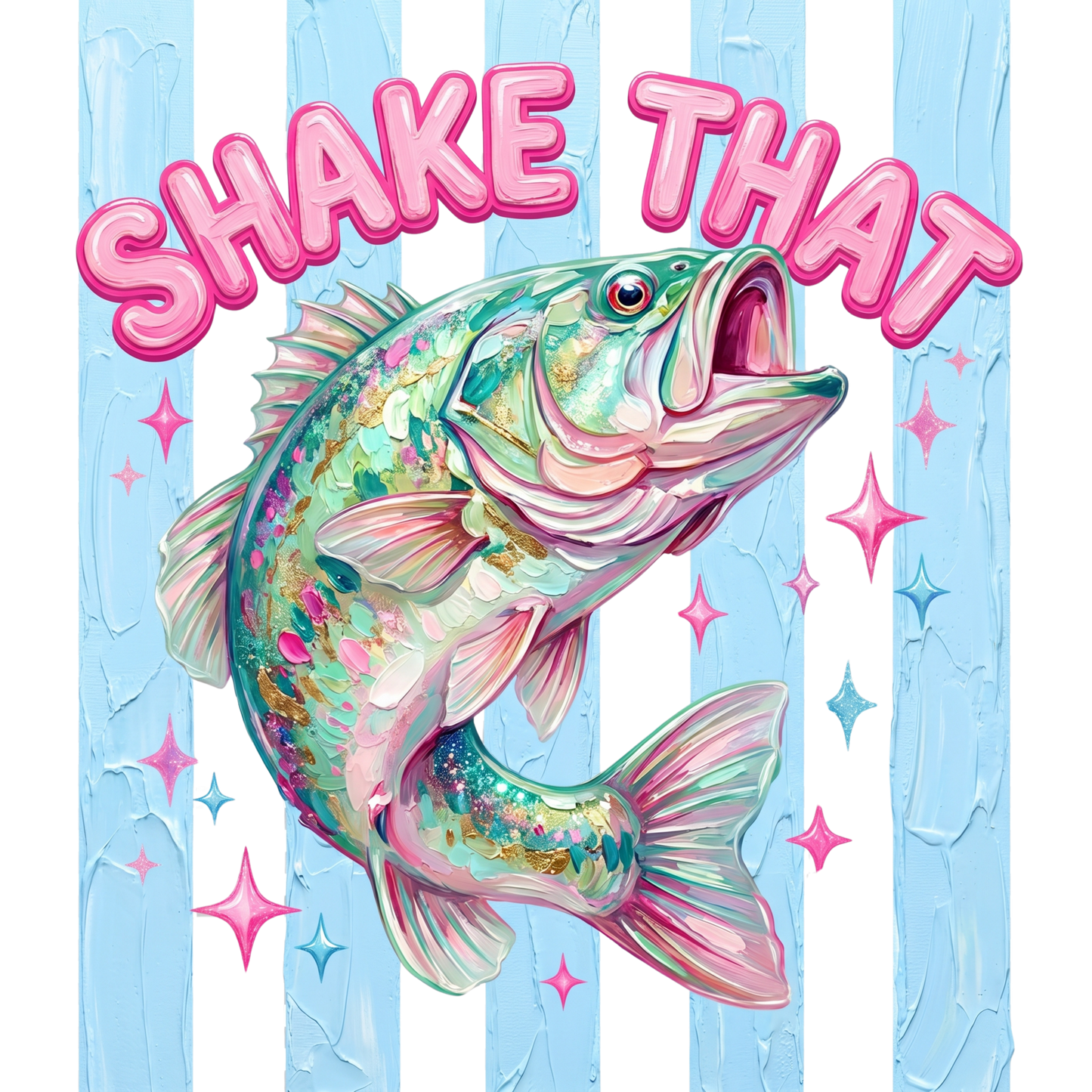 Shake The Bass DTF Transfer
