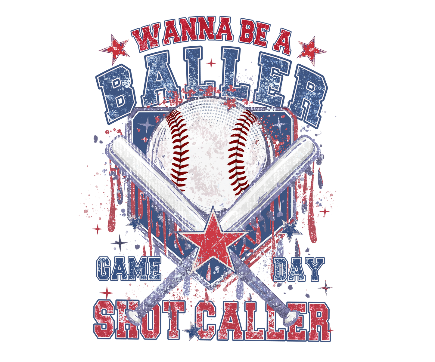 Wanna be a Baller..... DTF Transfer