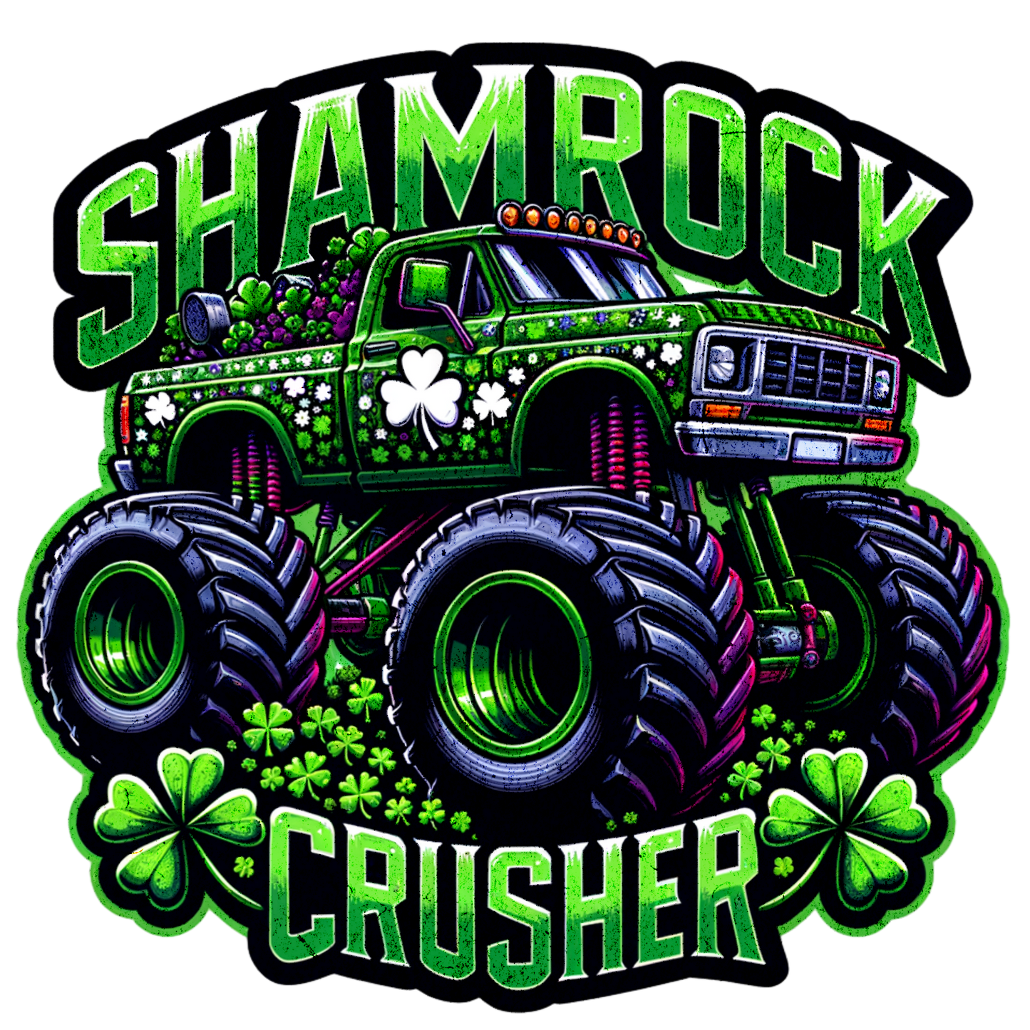 Shamrock Crusher DTF Transfer
