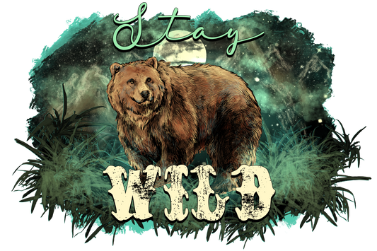 Stay Wild DTF Transfer