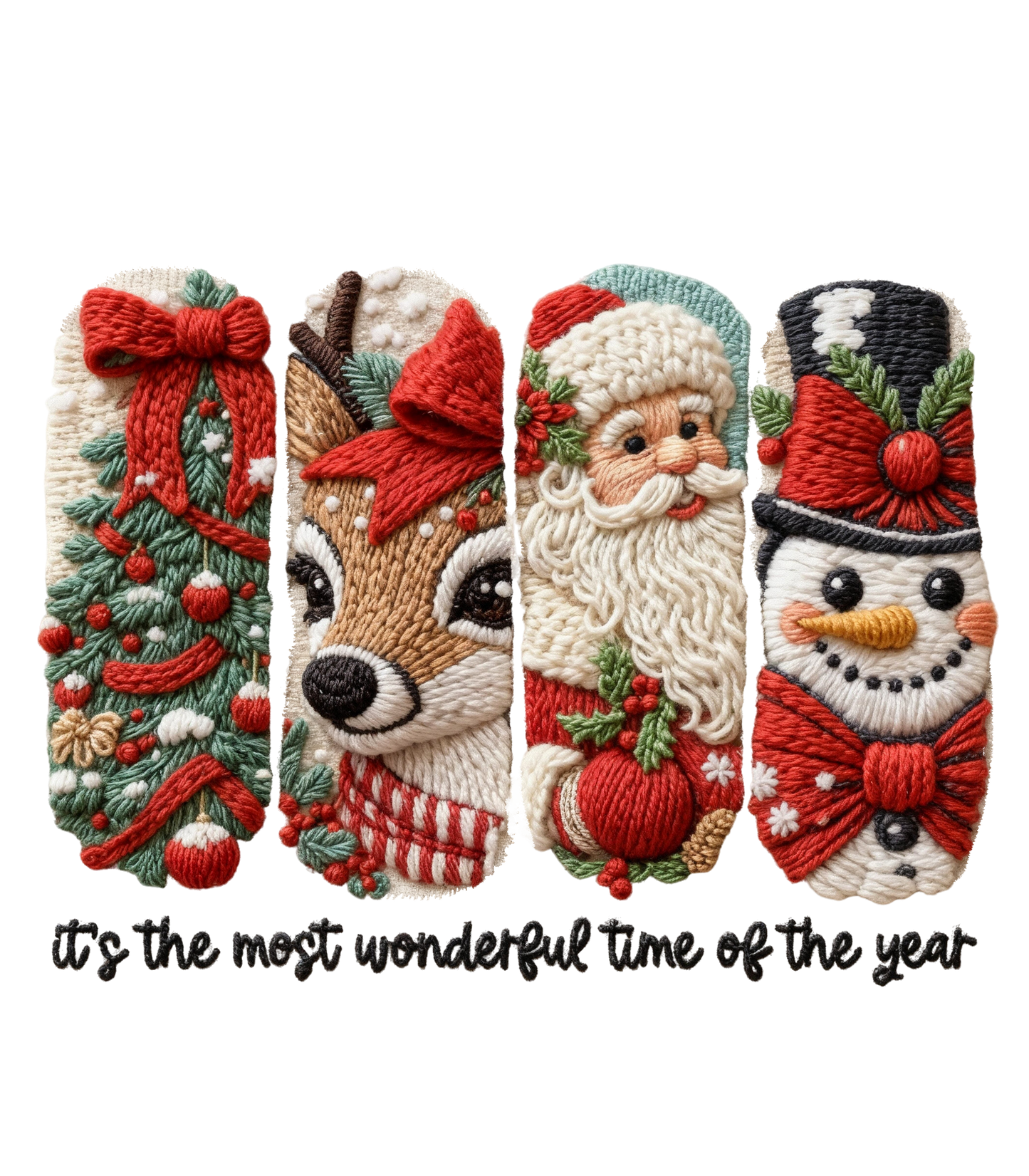 Yarn Style It's the most wonderful time of the year DTF Transfer