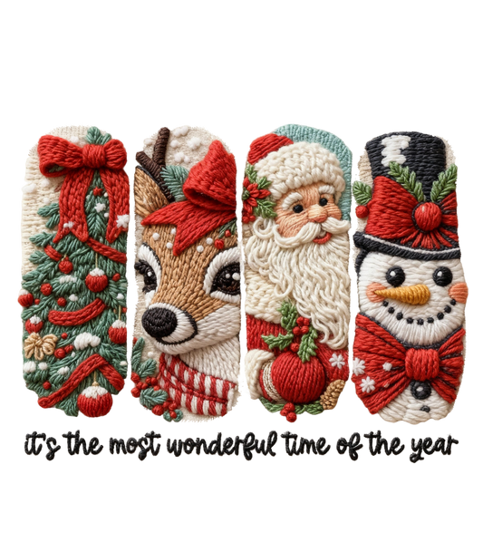 Yarn Style It's the most wonderful time of the year DTF Transfer