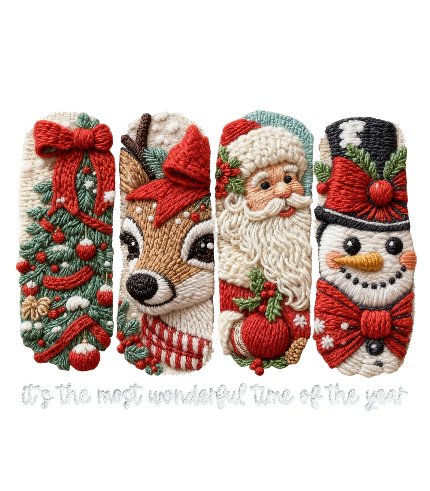 Yarn Style It's the most wonderful time of the year  DTF Transfer