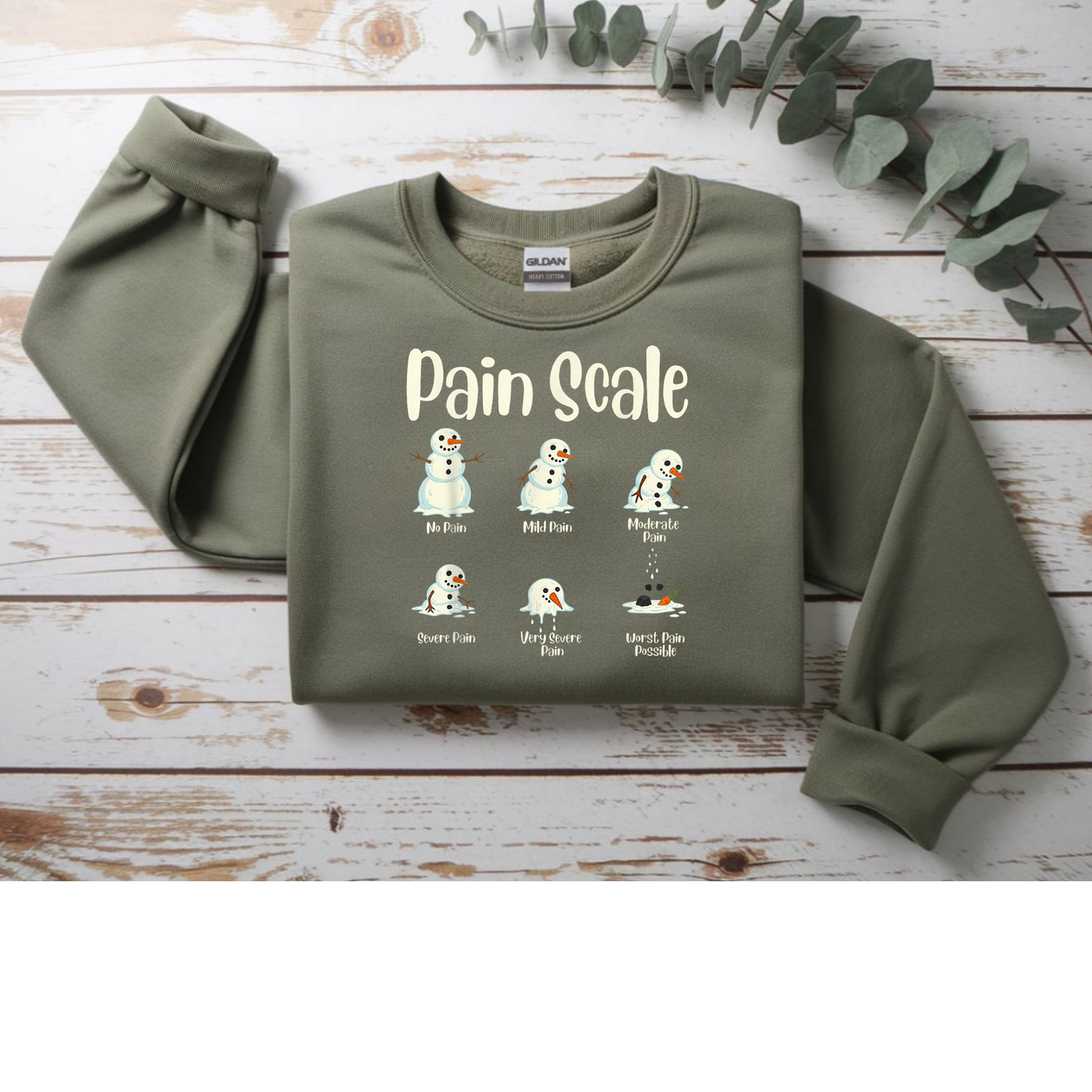 Pain Scale DTF Transfer