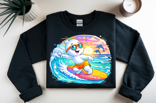 Surfer Casper DTF Transfer