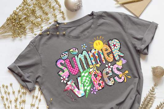 Summer Vibes DTF Transfer