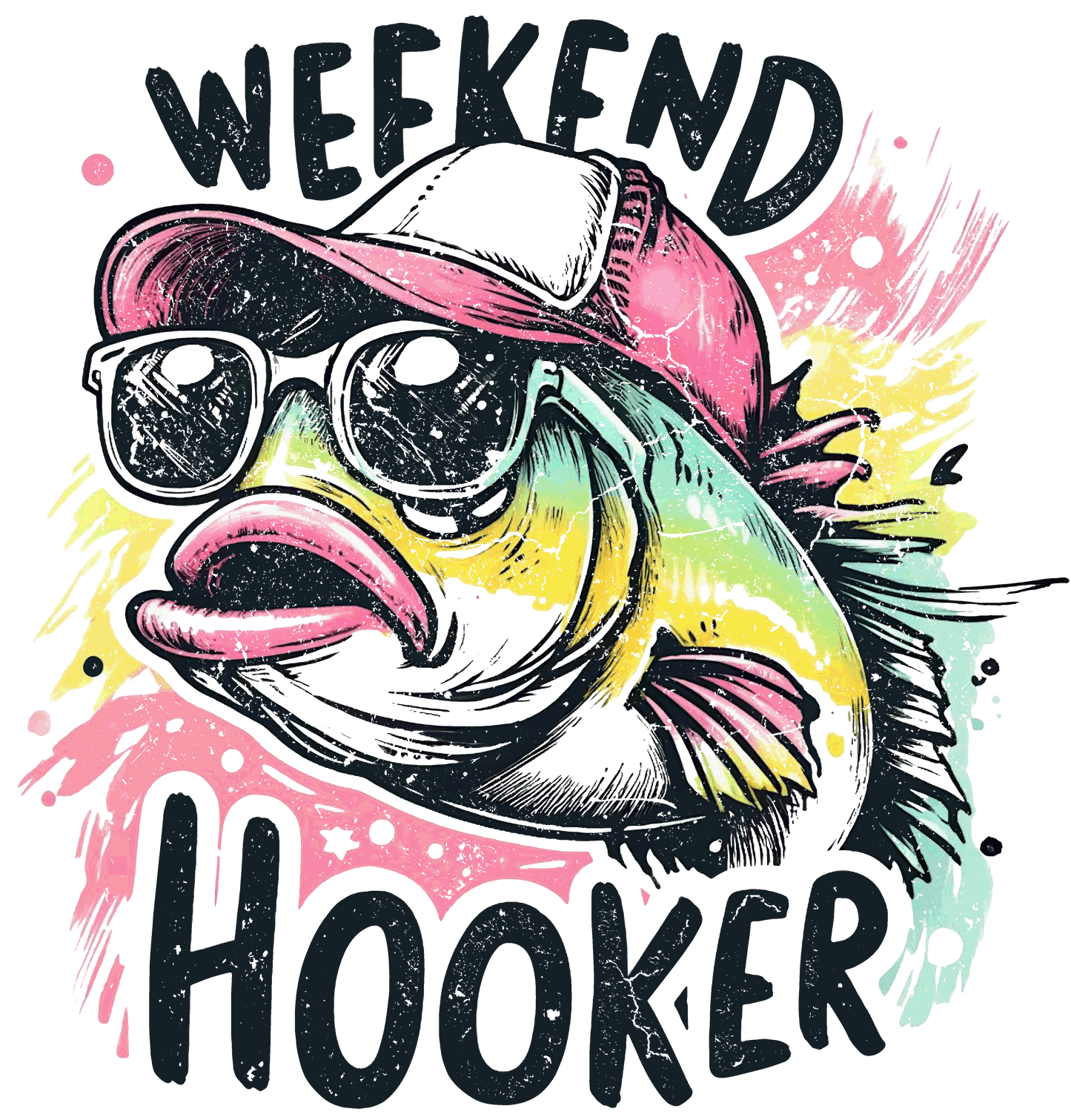 Weekend Hooker DTF Transfer