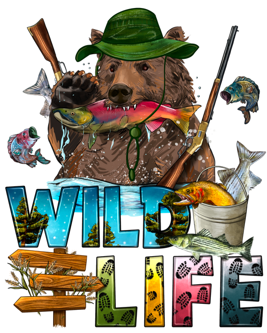 Wild Life DTF Transfer