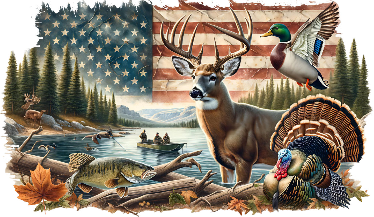 American Wildlife DTF Transfer