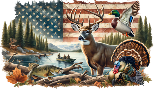 American Wildlife DTF Transfer