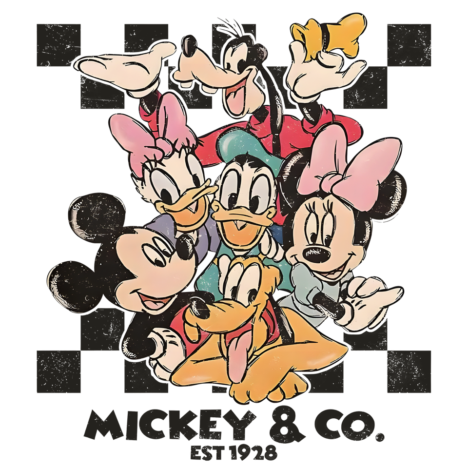 Mickey & Co. DTF Transfer