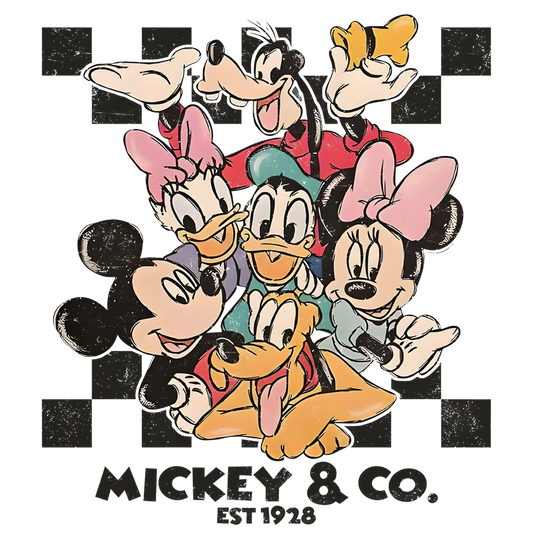 Mickey & Co. DTF Transfer