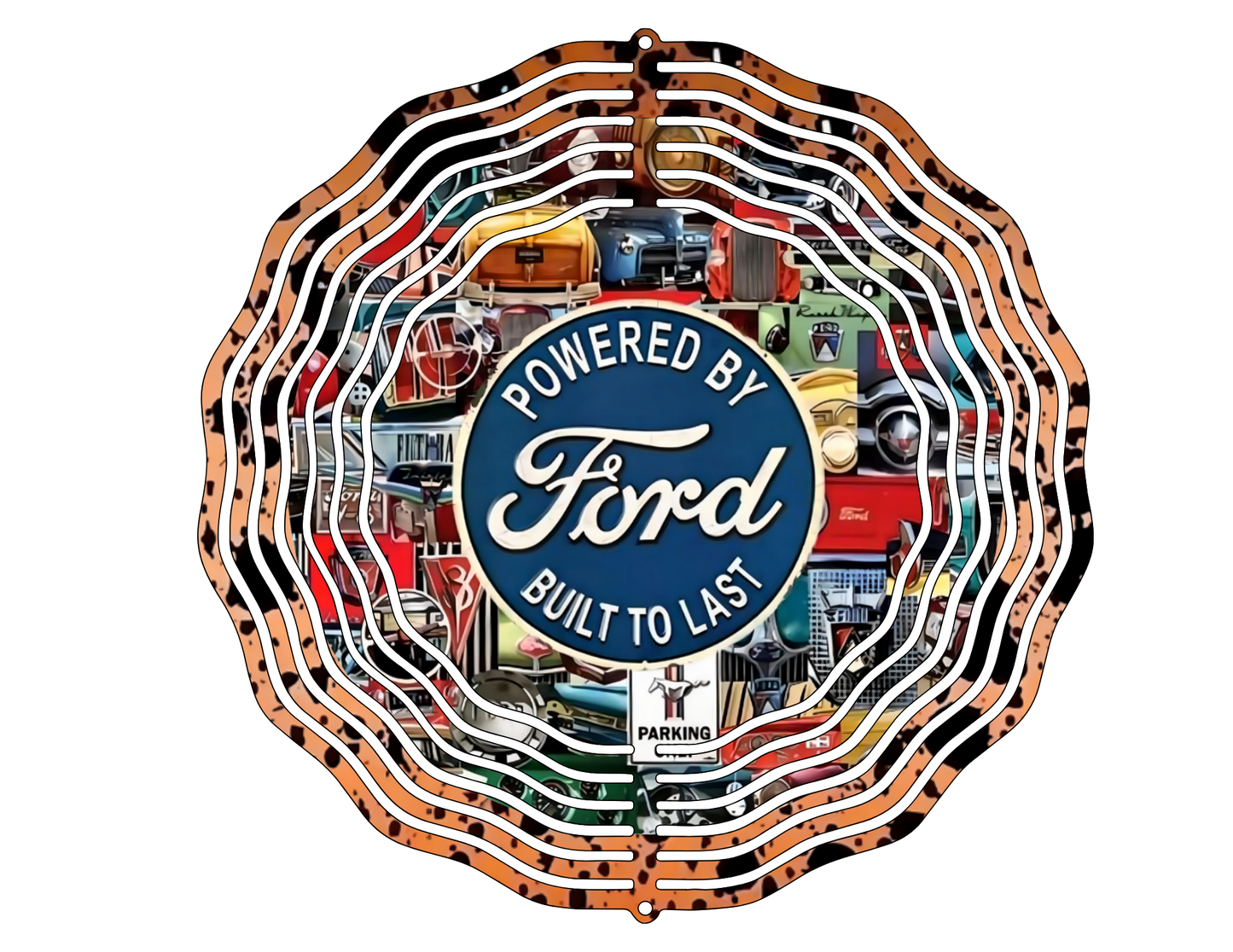 Built Ford Tough Wind Spinner