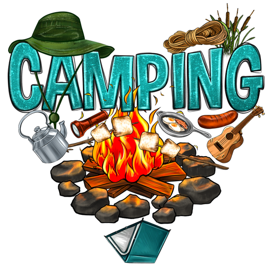 Love Camping DTF Transfer