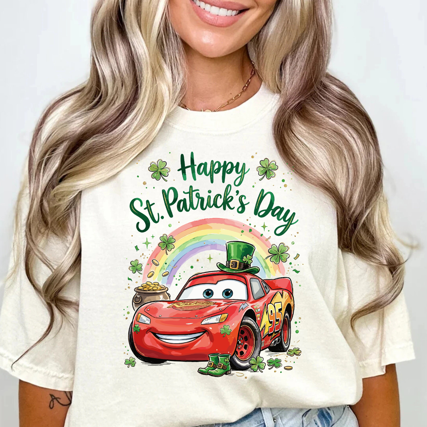 Happy St. Patrick's Day DTF Transfer