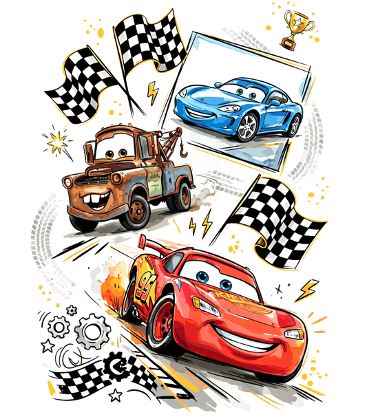Cars DTF Transfer