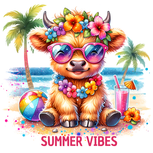 Summer Vibes DTF Transfer