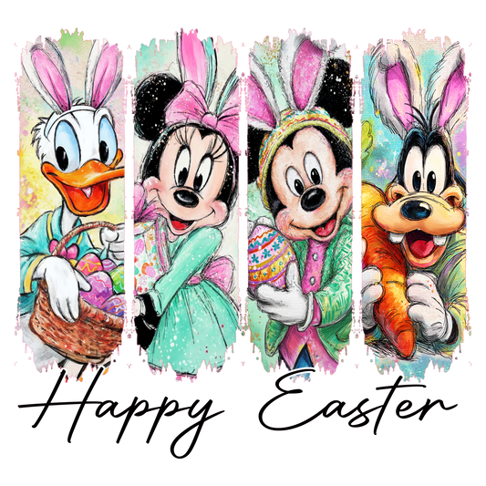 Micky & Friends Easter DTF Transfer