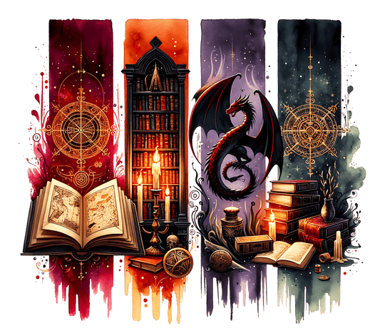 Villian Book Lovers DTF Transfer
