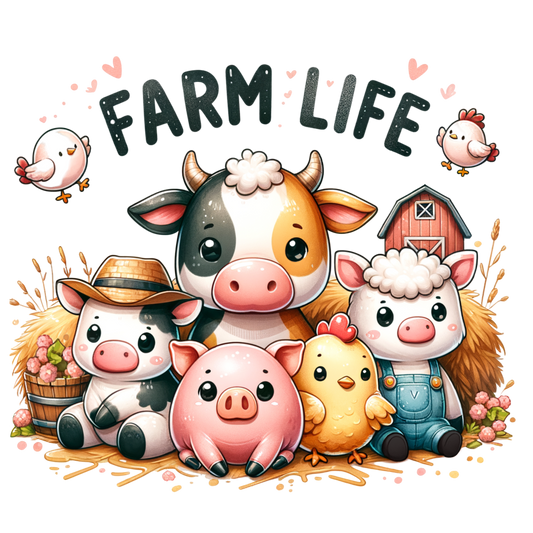 Farm Life DTF Transfer