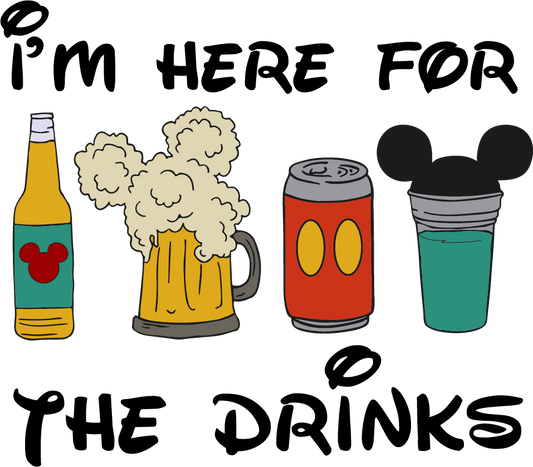 Disney Theme DTF Transfer