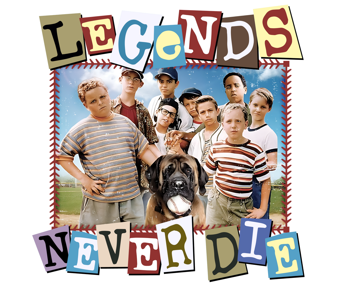 Legends never die.. DTF Transfer