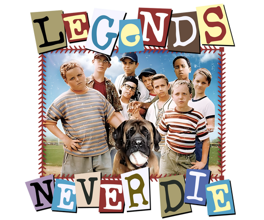 Legends never die.. DTF Transfer