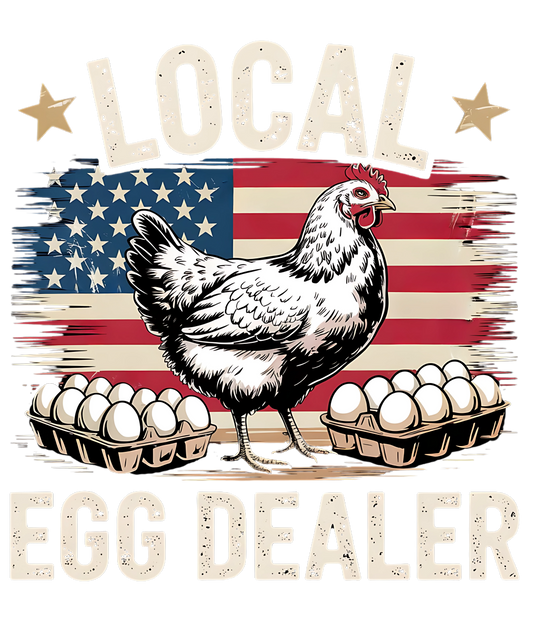 Local Egg Dealer DTF Transfer