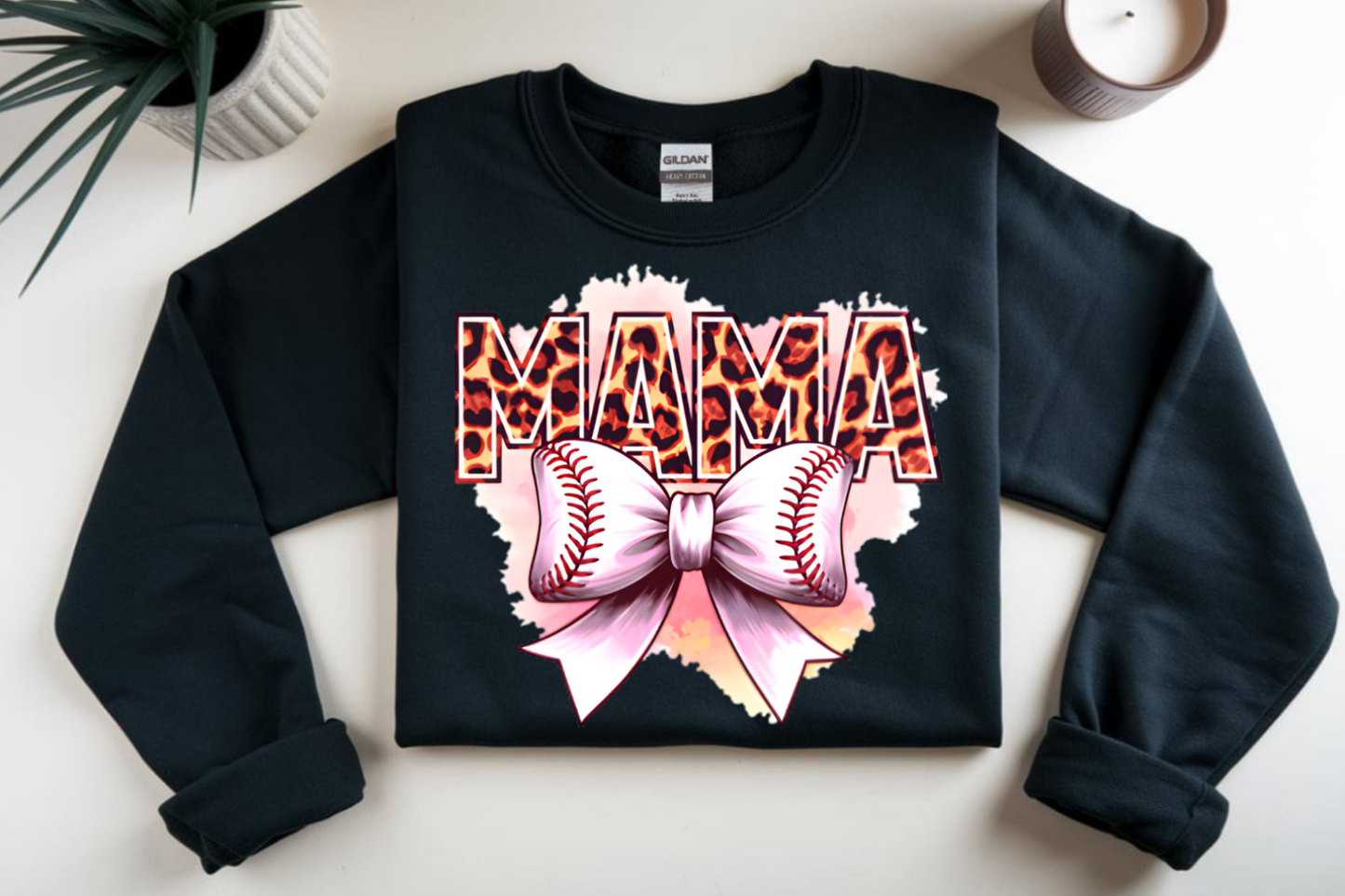 Baseball Mama DTF Transfer
