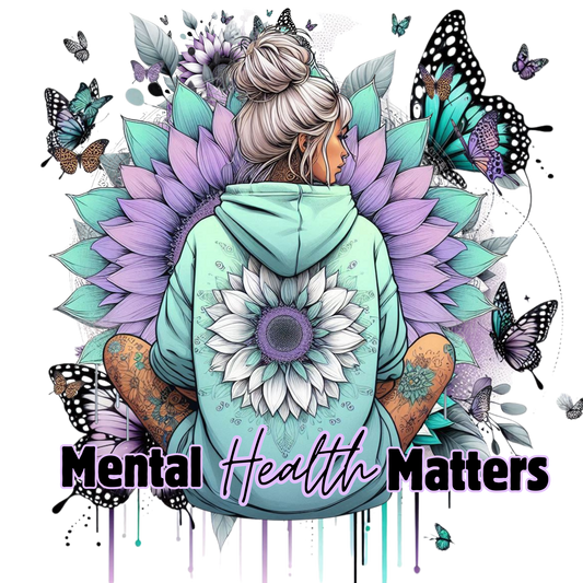 Mental health matters DTF Transfer