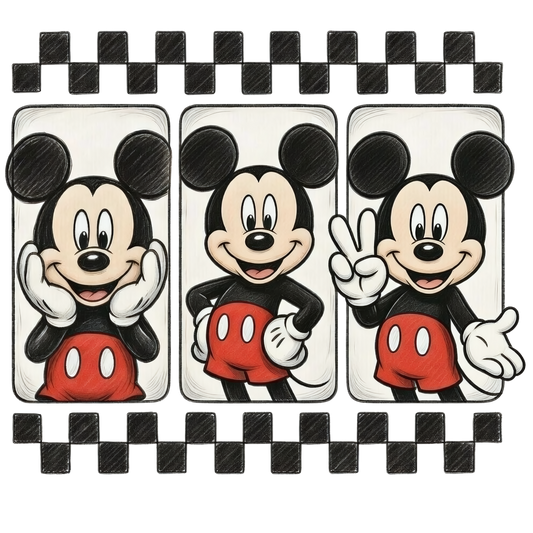 Mickey DTF Transfer